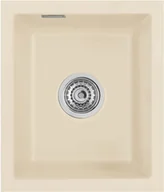 Zlewozmywaki - Zlewozmywak ceramiczny SYSTEMCERAM Mera 32 U Noblesse Korek automatyczny 5361 02 - miniaturka - grafika 1