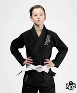 Kimona, stroje i obuwie - Venum Kimono/Gi dla dzieci Contender Czarne + biały pas C3 - miniaturka - grafika 1
