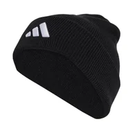 Czapki damskie - Czapka adidas New Logo Beanie Cuff czarna JM0428 Młodzieżowa - miniaturka - grafika 1