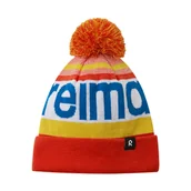 Czapki dla dzieci - Dziecięca czapka zimowa Reima Taasko tomato red - 52/54 cm - miniaturka - grafika 1