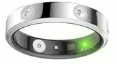 Smartringi - Smart ring hr01 srebrny r.9 damski pierścień fitness - miniaturka - grafika 1