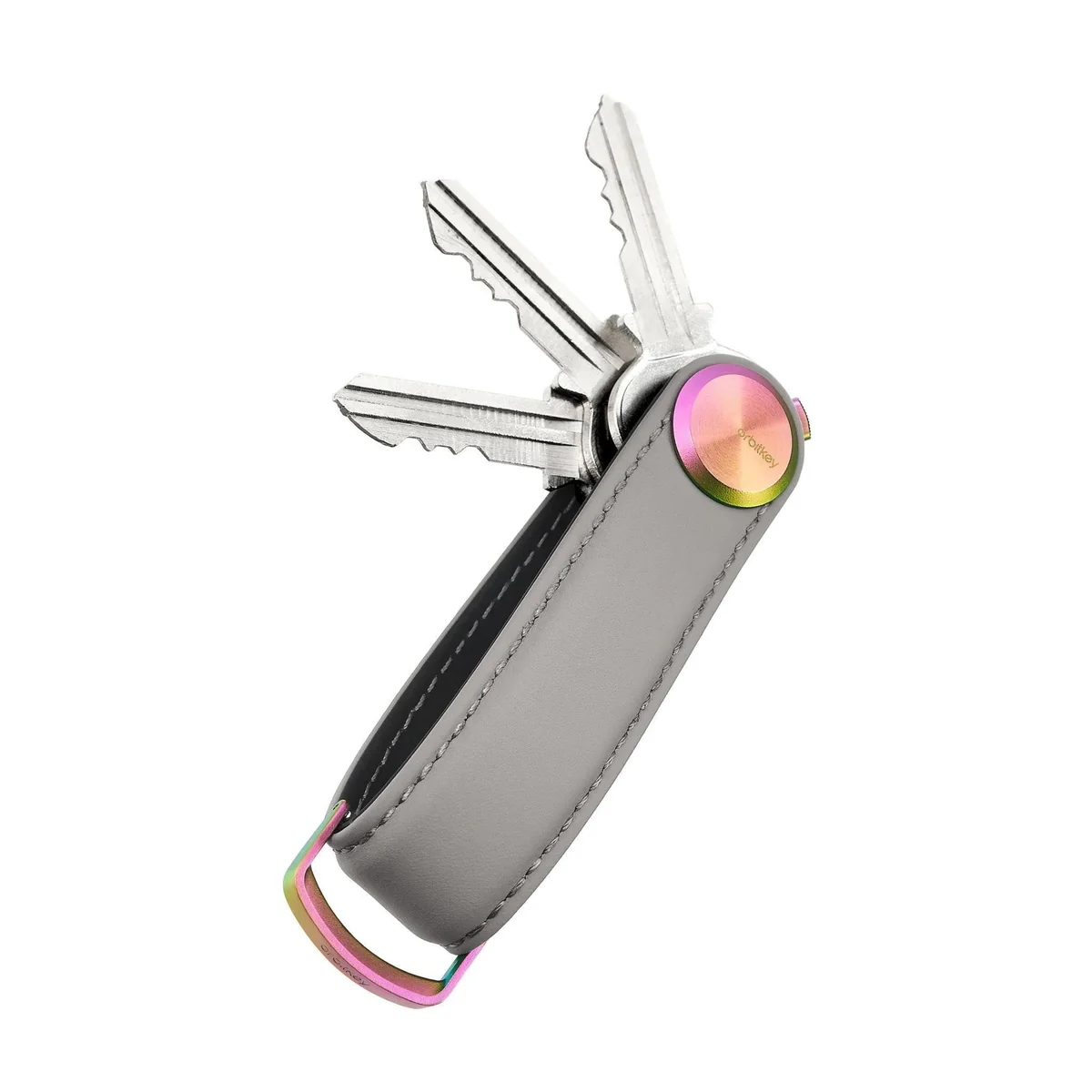 Organizer / Etui Ochronne do Kluczy Orbitkey Pro Leather Cosmic Range Szary