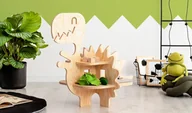 Szafy i szafki dla dzieci - Elior Drewniany regał dziecięcy dinozaur 3 - Skay - miniaturka - grafika 1