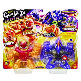 Goo Jit Zu - figurki Blazagon vs. Terrack S5 - TM Toys - Figurki dla dzieci - miniaturka - grafika 1