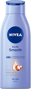 Mleko do ciała Nivea Body Milk Smooth Mini 400 ml (4005900418678) - Balsamy i kremy do ciała - miniaturka - grafika 1