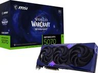 Karty graficzne - MSI GeForce RTX 5070 World of Warcraft Midnight Void Edition OC 12GB GDDR7 DLSS4 G507012WMVEC 912-V532-251 - miniaturka - grafika 1