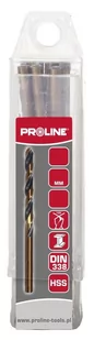 Wiertło do metalu HSS DIN338 szlifowane krawędzie 4.1mm sztuk 1 Proline - Wiertła - miniaturka - grafika 1