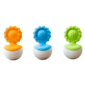 Gryzaki dla dzieci - Wańka Wstańka Dimpl, gryzak 3w1 Fat Brain Toys - miniaturka - grafika 1