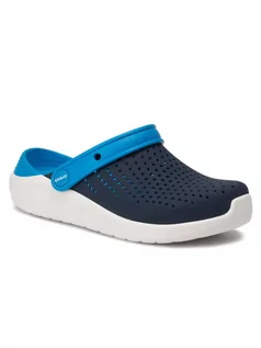 Klapki i japonki damskie - Crocs Klapki Literide Clog K 205964 Granatowy - grafika 1