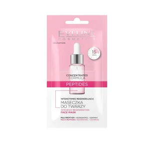 Eveline Concentrated Formula Peptides intensywnie regenerująca maseczka do twarzy 8ml - Maseczki do twarzy - miniaturka - grafika 1