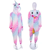 Piżamy chłopięce - Jednorożec Piżama Kigurumi Galaxy Pastel 146 152 - miniaturka - grafika 1