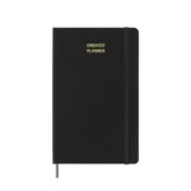 Kalendarze - Kalendarz bez dat tygodniowy TW czarny - Moleskine - miniaturka - grafika 1