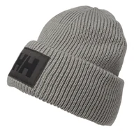 Czapki damskie - Czapka zimowa HELLY HANSEN HH BOX BEANIE 53648_885 – Szary - miniaturka - grafika 1