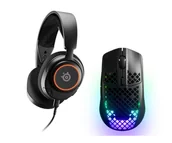 Słuchawki - SteelSeries Arctis Nova 3 + Aerox  3 Wireless - miniaturka - grafika 1