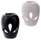 Świeczniki - Puckator Kominek ceramiczny 9,5 x 8 x 8 (biały) 185 - miniaturka - grafika 1