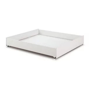 Biała szuflada pod łózko Marckeric Leba, 137x147 cm - Pudła i pojemniki do przechowywania - miniaturka - grafika 1