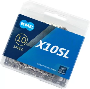 KMC X10SL Ti-N Łańcuch rowerowy 10-rzędowy, silver 114 ogniwa 2020 Łańcuchy 240598 - Łańcuchy rowerowe - miniaturka - grafika 1