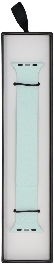 GlacierX Pasek do smartwatcha GlacierX Silicone Smooth Grained Magnetic Cool Mint do Apple Watch 38/40/41mm Miętowy
