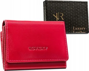 Rovicky Skórzany Portfel Z Zewnętrzną Portmonetką - Portfele - miniaturka - grafika 1