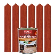 Farby i impregnaty do drewna - Olej impregnacyjny do tarasów SATURATOR 1 l Drewno egzotyczne SYNTILOR - miniaturka - grafika 1