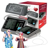 Ciśnieniomierze i akcesoria - Ciśnieniomierz naramienny elektroniczny 22-32cm zapis pomiarów lcd arytmia - miniaturka - grafika 1