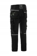Odzież robocza - SPODNIE ROBOCZE STALCO PERFECT STRETCH LINE CZARNE roz. XL - miniaturka - grafika 1