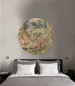 Tapety - Dots Dragon Arras - samoprzylepna tapeta w kształcie koła - miniaturka - grafika 1