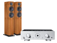 Zestawy stereo - Copland CSA100 (srebrny) + Classic 8 (wiśnia) - miniaturka - grafika 1