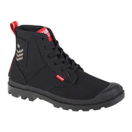 Trampki męskie - Buty Palladium Pampa Hi Army 78583-008-M czarne - miniaturka - grafika 1