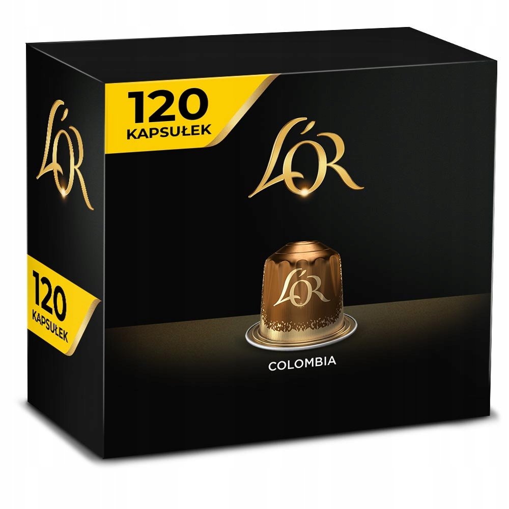 Kapsułki do Nespresso(r)* L'or Espresso Colombia,120 kapsułek