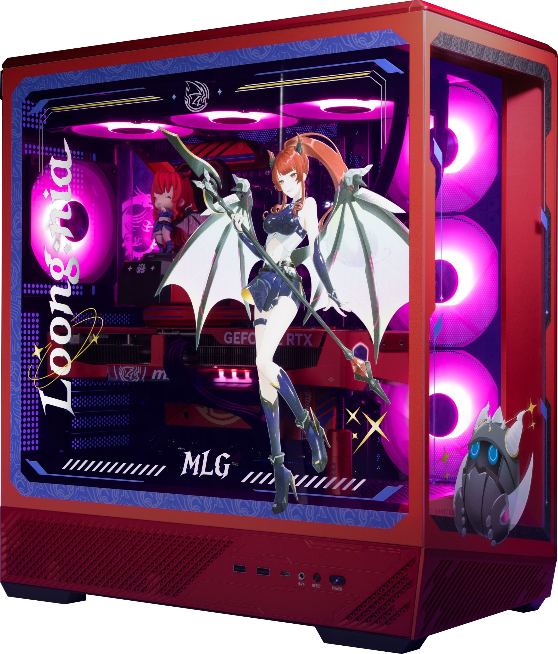 Komputer Game X Powered By MSI MLG, Ryzen 5 9600X, 64 GB, RTX 5070 Ti, 1 TB M.2 PCIe Windows 11 Home