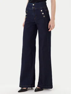 Rinascimento Jeansy CFC0126162003 Granatowy Wide Leg - Spodnie damskie - miniaturka - grafika 1
