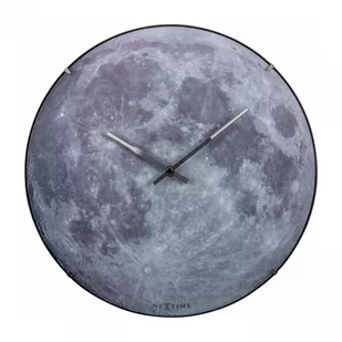 Nextime Zegar ścienny Blue Moon Dome by 3164 - Zegary - miniaturka - grafika 1