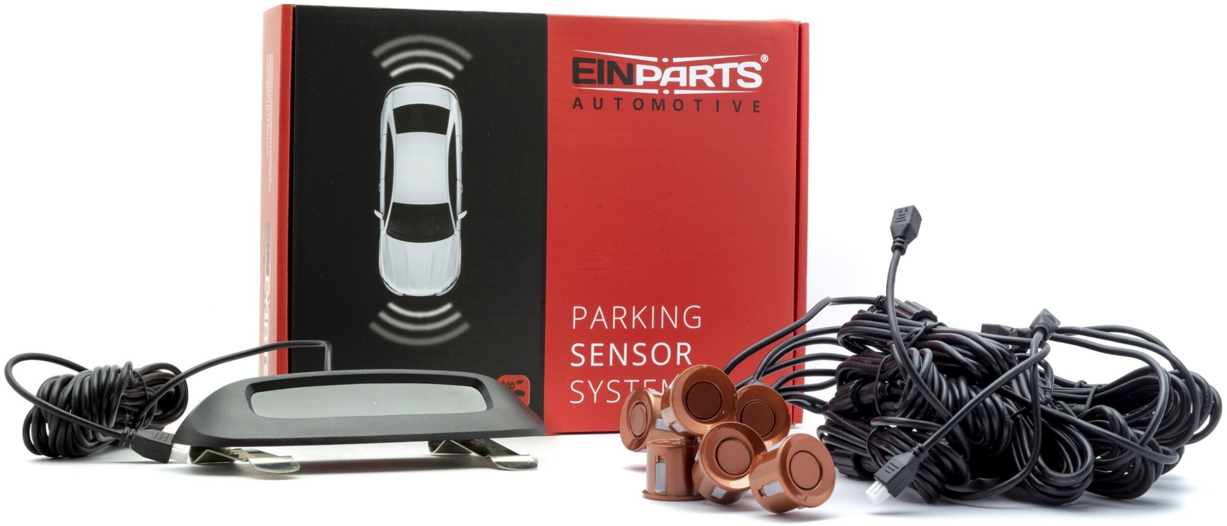 Einparts Automotive EINPARTS AUTOMOTIVE SYSTEM PARKOWANIA 8 SENSORÓW DO SAMOCHODÓW PRZÓD I TYŁ