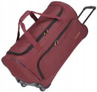 Torby podróżne - Torba podróżna na kółkach Travelite Basics Fresh 89L bordowa - miniaturka - grafika 1