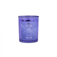 Świece - Senses Story, RELAX, Świeca sojowa, dzika lawenda, 440 g - miniaturka - grafika 1
