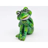 Pozostałe ozdoby ogrodowe - Żaba ceramika 12,5 cm - miniaturka - grafika 1
