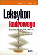 Ekonomia - Leksykon kadrowego. Zawiera wzory pism i umów - miniaturka - grafika 1