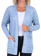 Swetry damskie - ONLY Onllesly L/S Open Cardigan Knt Noos Kardigan Kobiety, Allure, L - miniaturka - grafika 1
