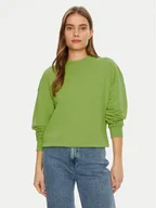 Bluzy damskie - JJXX Bluza Alfa 12248648 Zielony Volume Fit - miniaturka - grafika 1