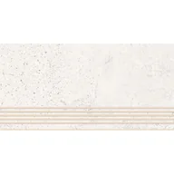 Płytki klinkierowe - Stopnica Moonrow White 29.8x119.8 Cersanit - miniaturka - grafika 1