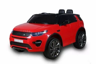 Pojazd Land Rover Discovery Czerwony - Pojazdy elektryczne dla dzieci - miniaturka - grafika 1