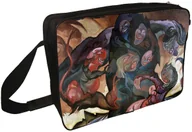 Torby szkolne - Torba na ramię Kompozycja fantastyczna, Wizja z maskami Witkacy - miniaturka - grafika 1