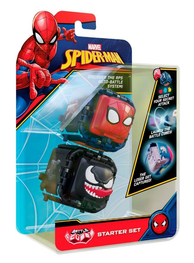 Gra BATTLE CUBES SPIDERMAN, Spiderman Vs Venom