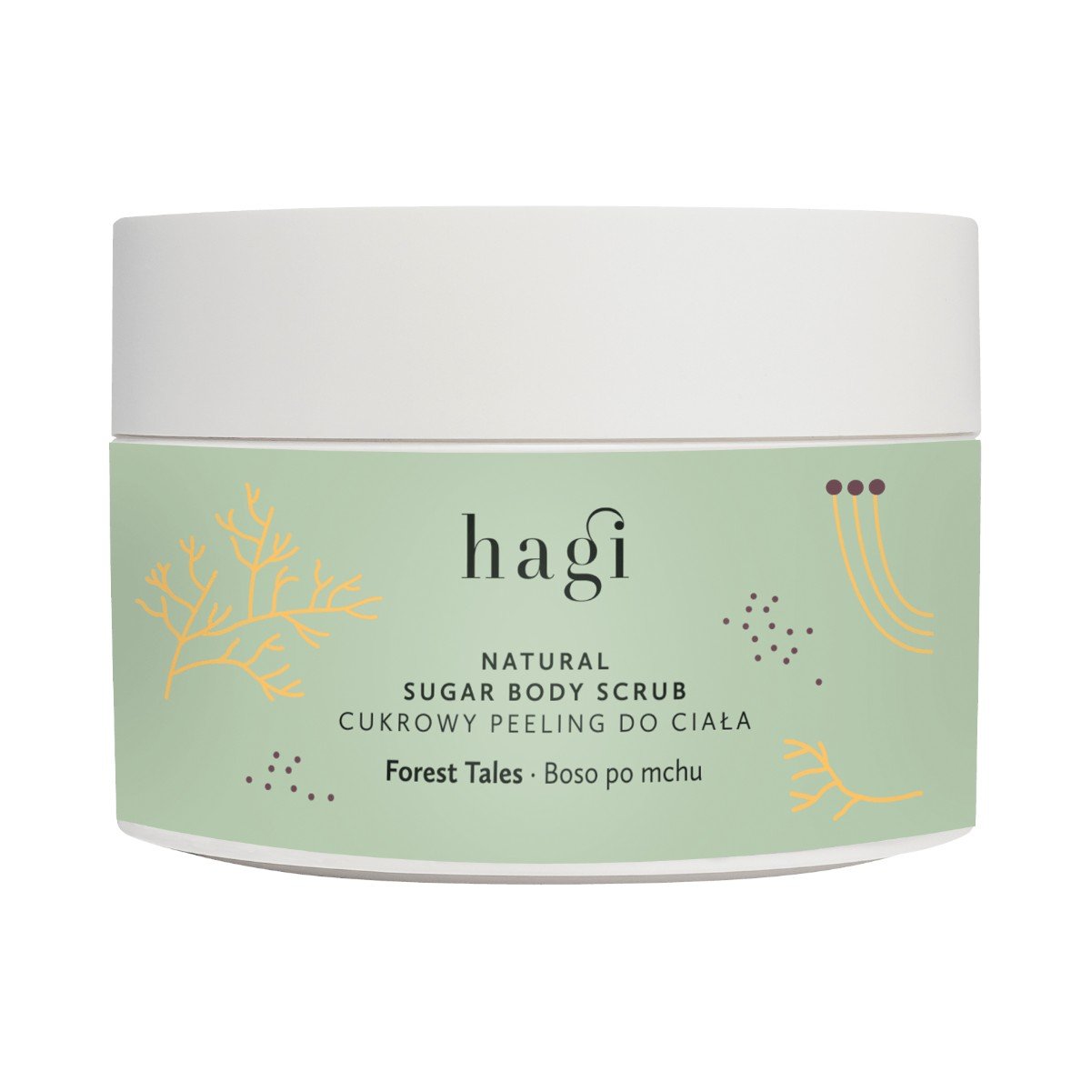 Hagi Boso Po Mchu Naturalny Peeling cukrowy do ciała