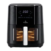 Frytkownice - BerlingerHaus 1350 W, 5,5l czarna - miniaturka - grafika 1