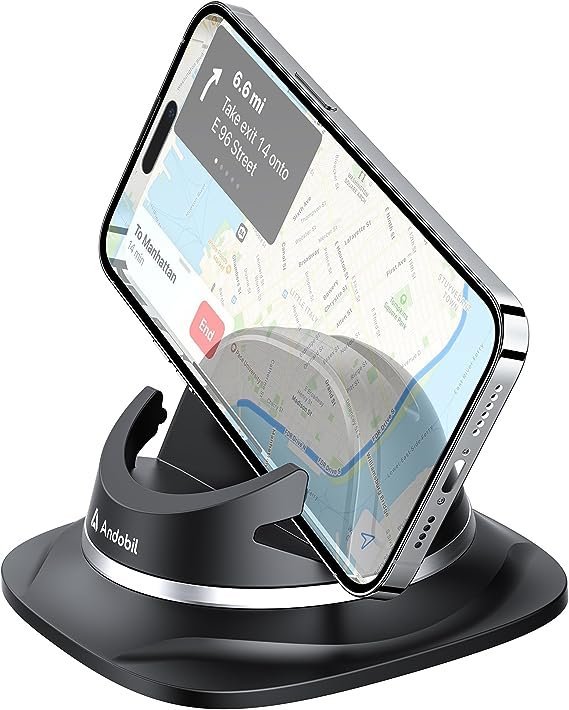 Uchwyt na kratkę nawiewu Andobil czarny ZJ2