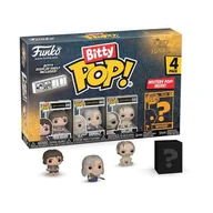 Figurki dla dzieci - funko pop! the lord of the rings bitty 4-pack frodo 2,5 cm gandalf gollum - miniaturka - grafika 1