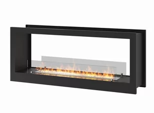 Infire Biokominek do zabudowy 2 side 1200 L lub R Black uniwersalny 97074-uniw - Biokominki - miniaturka - grafika 1