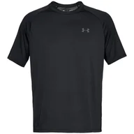 Koszulki sportowe męskie - Koszulka męska Under Armour Tech SS Tee 2.0 Rozmiar: L / Kolor: czarny - miniaturka - grafika 1
